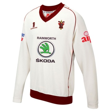 Welbeck CC Curve Long Sleeve Sweater Red