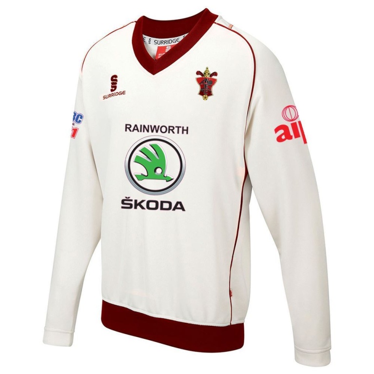 Welbeck CC Curve Long Sleeve Sweater Red